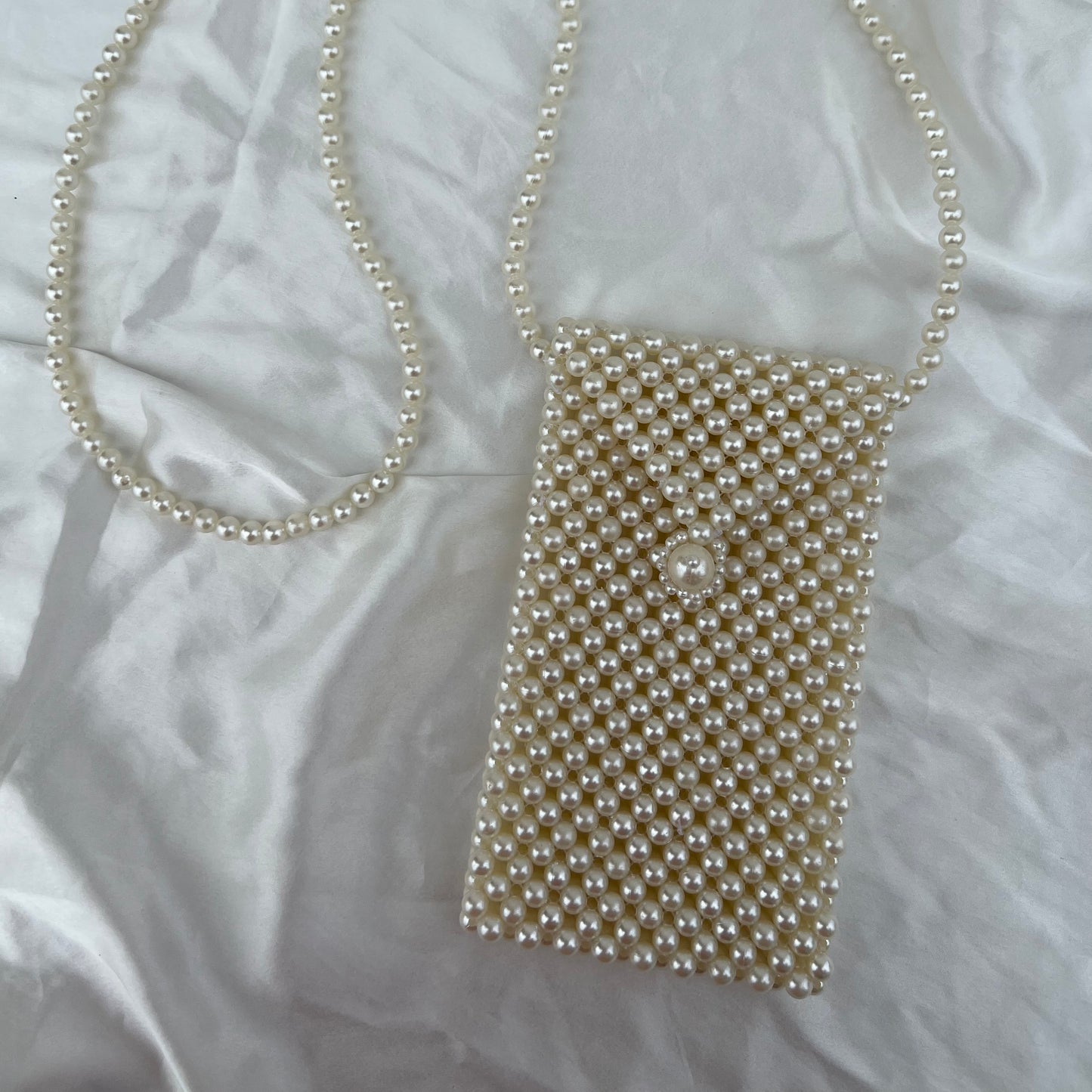 Handmade Pearl Mobile sling