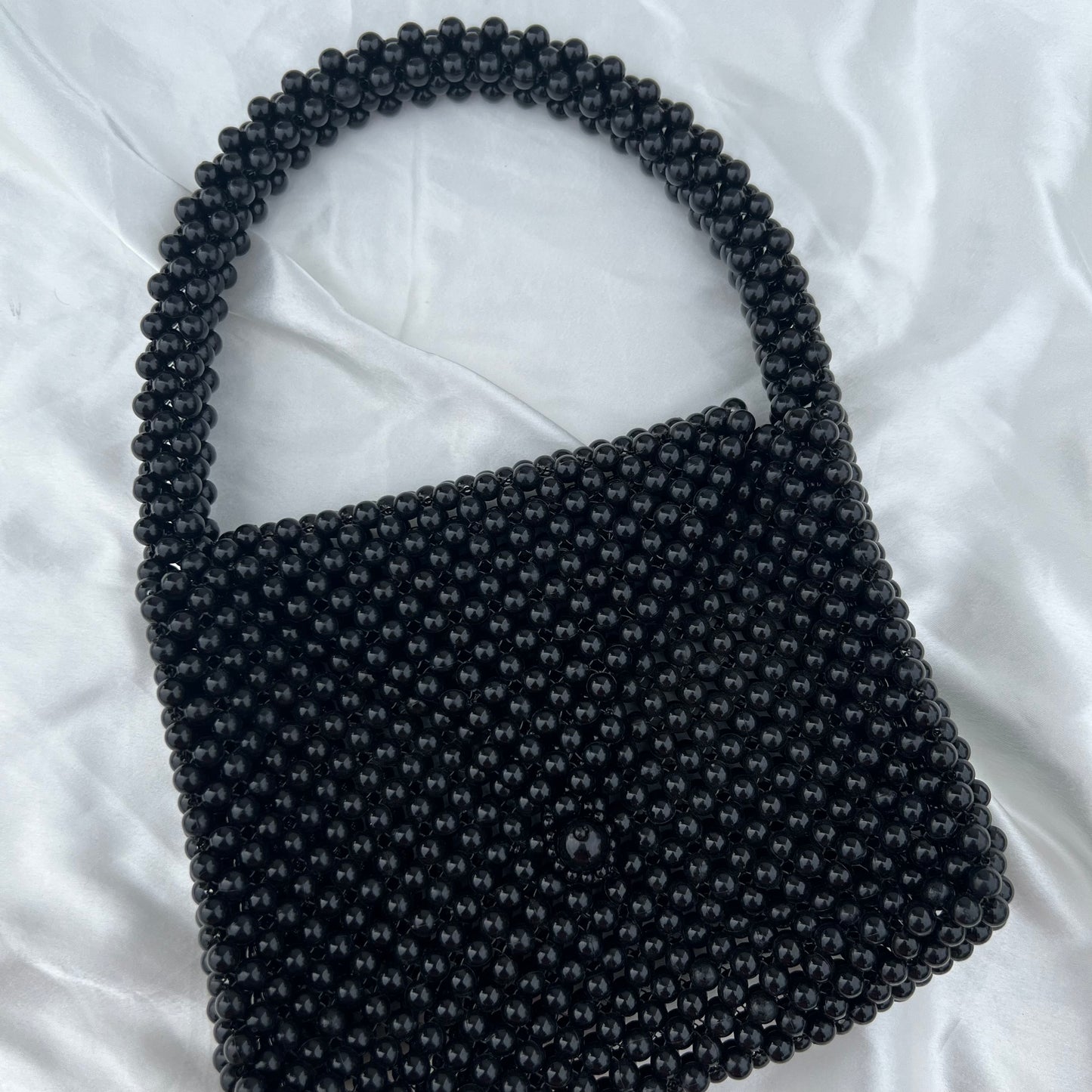 Pearl Top Handle Bag