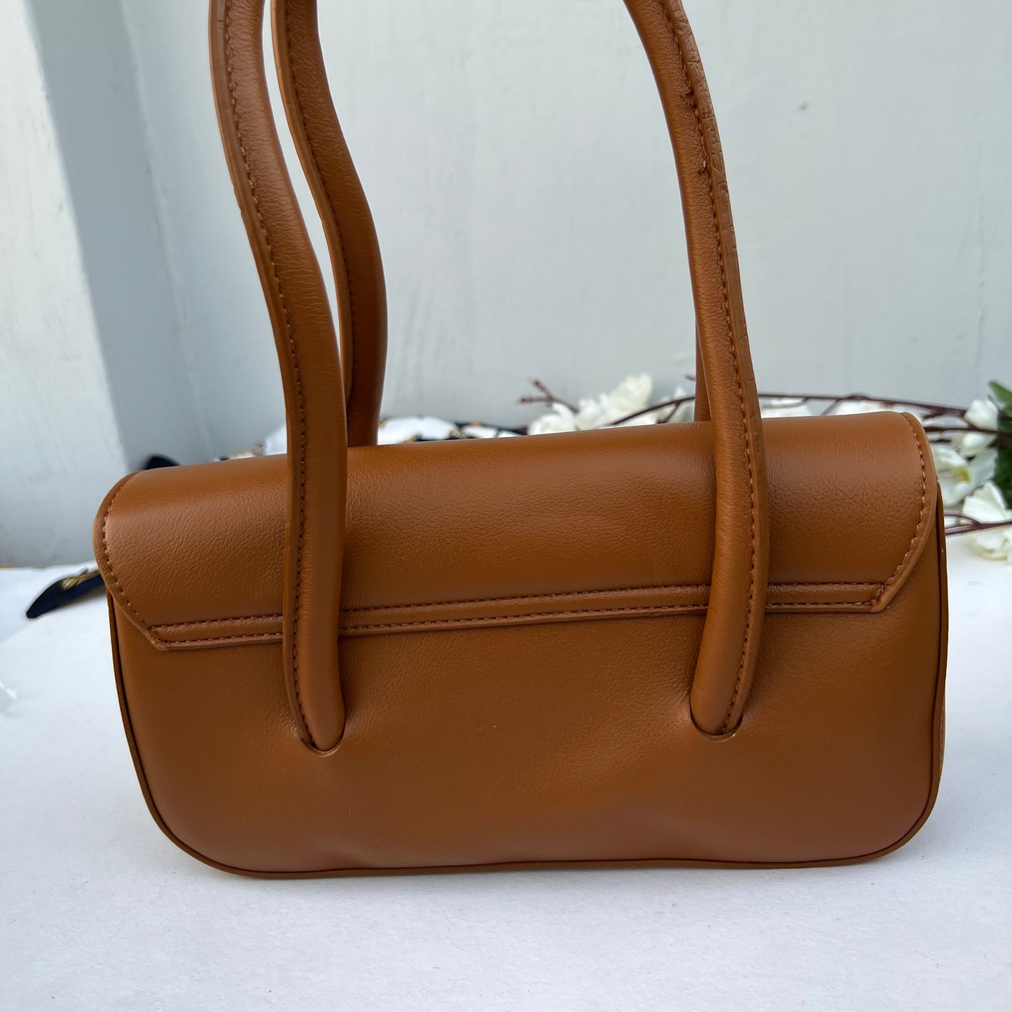 Top Handle Bag with Long Sling